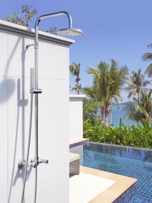 stainless steel outdoor shower fixtures stainless steel outdoor showers freestanding