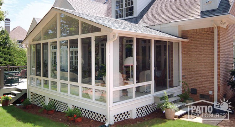 sunroom on deck designs patio builders pergolas