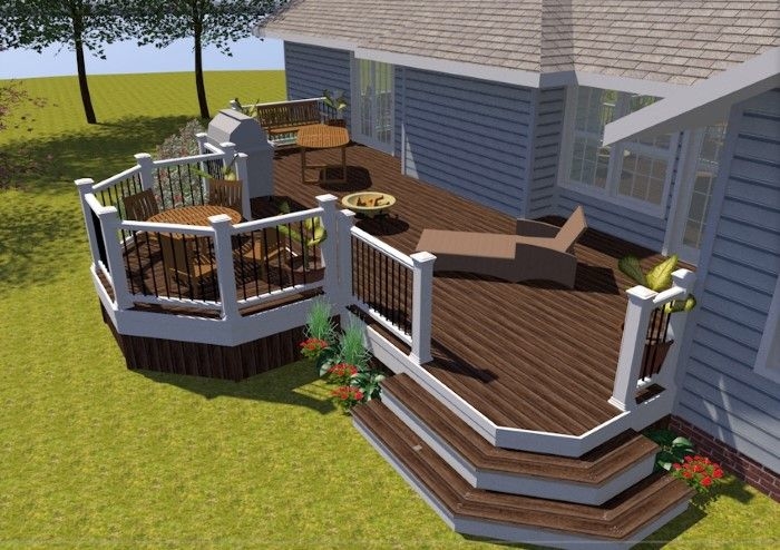 Trex Pool Deck | by Long Island Decking Inc