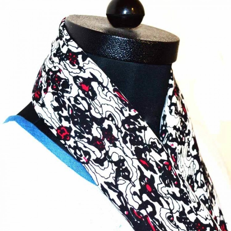 GG jacquard wool scarf